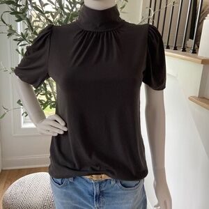Ann Taylor Mock Neck Top - Size S
